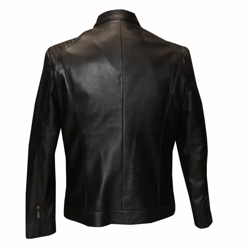 کت چرم مردانه مدل پلیسی