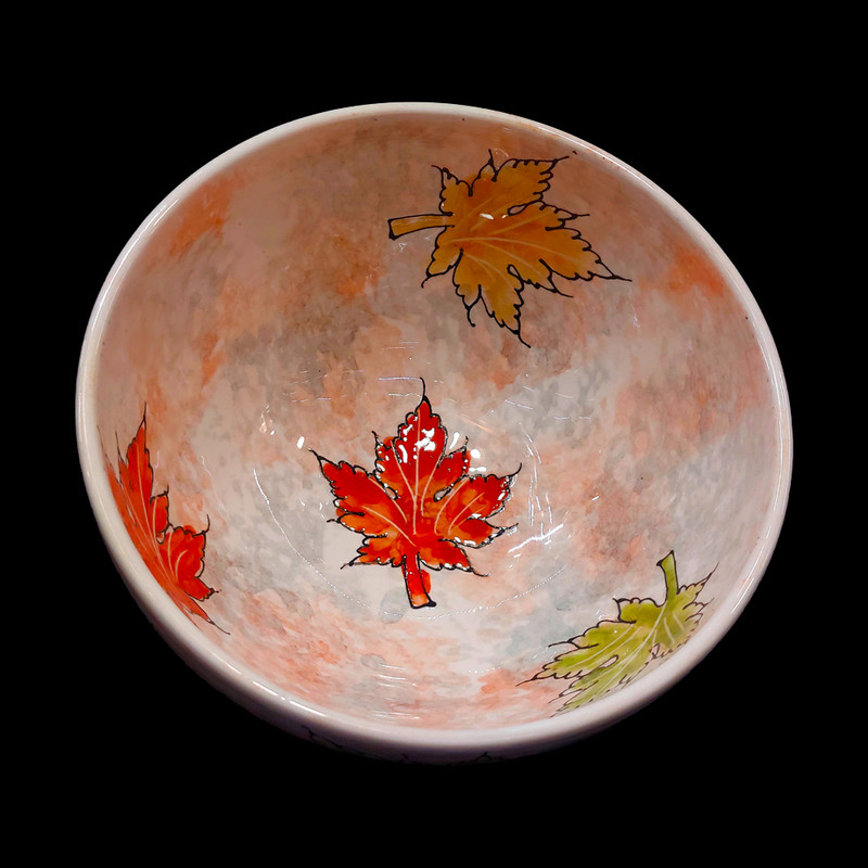 کاسه مدل پاییزی بسته 6 عددی