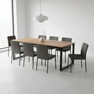 میز ناهارخوری دیزم مدل مونتاژی LNC_asm_180×90_LIGHT