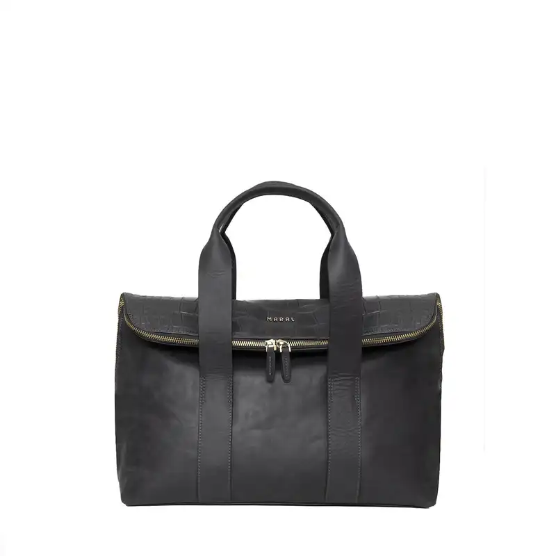 کیف دوشی زنانه مارال چرم مدل سامانتا