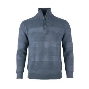 پلیور یقه ایستاده مردانه سی اند ای مدل 15002731