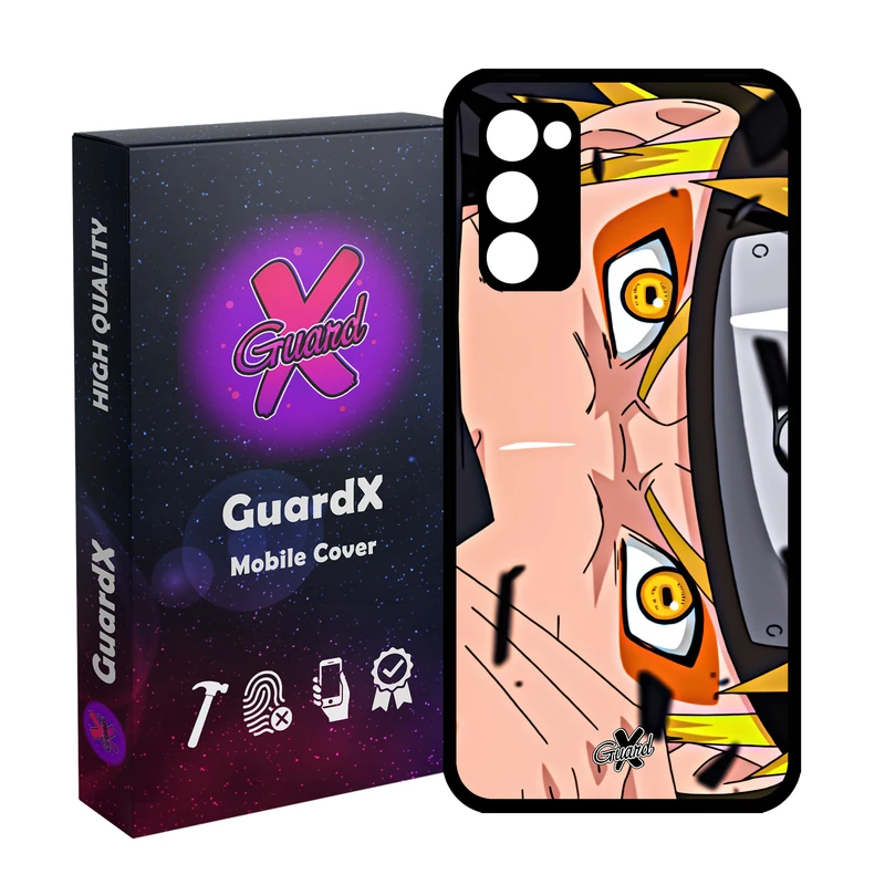 کاور گارد ایکس طرح ناروتو انیمه مدل Glass10471 مناسب برای گوشی موبایل سامسونگ Galaxy S20 FE