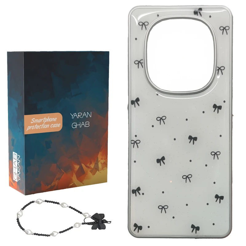 کاور قاب یاران مدل papion مناسب برای گوشی موبایل شیائومی Redmi Note 14 Pro 4G به همراه بنداویز