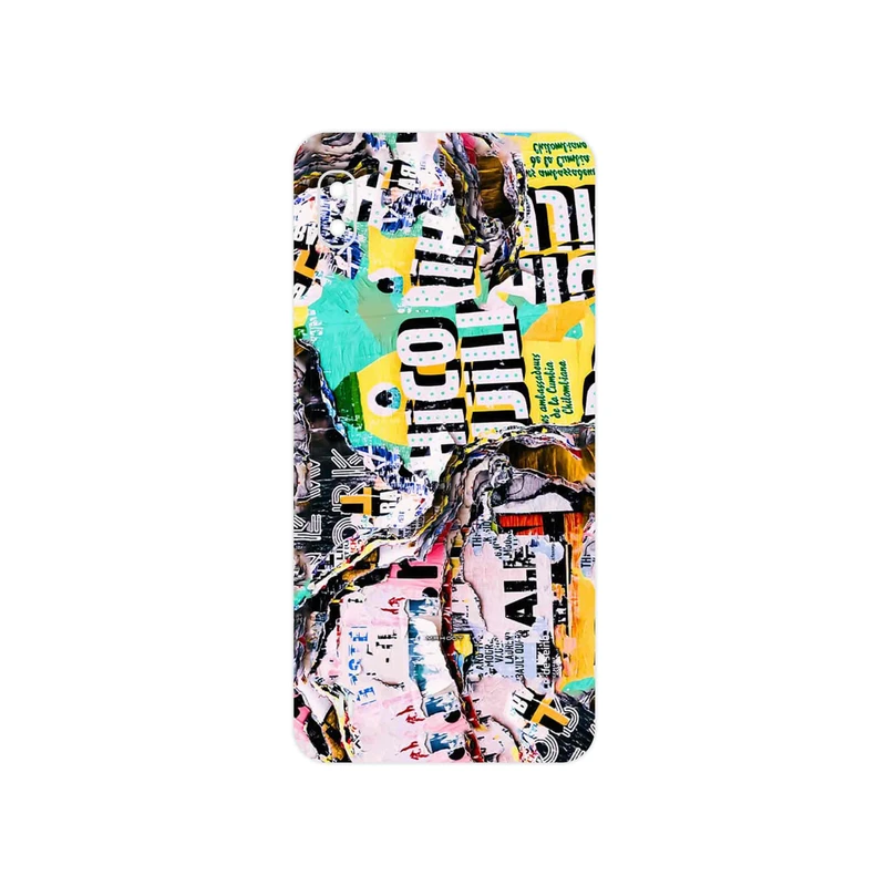 برچسب پوششی ماهوت مدل Collage of Teared Paper مناسب برای گوشی موبایل سامسونگ Galaxy A10