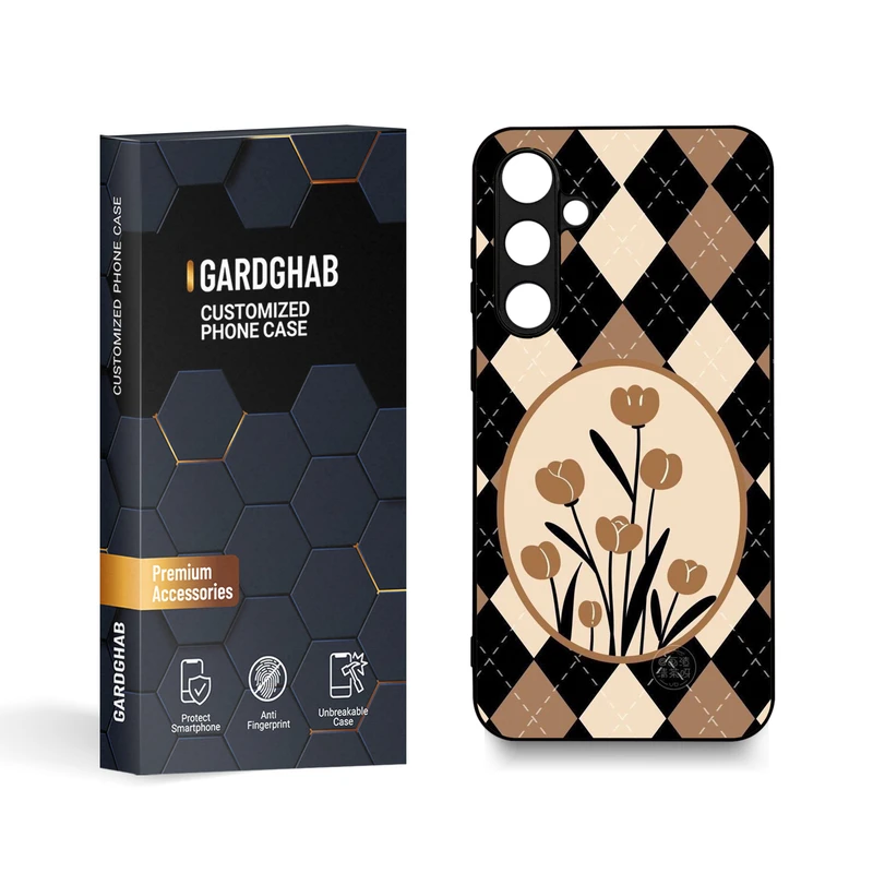  کاور گارد قاب طرح گل مناسب برای گوشی موبایل سامسونگ Galaxy S23 FE