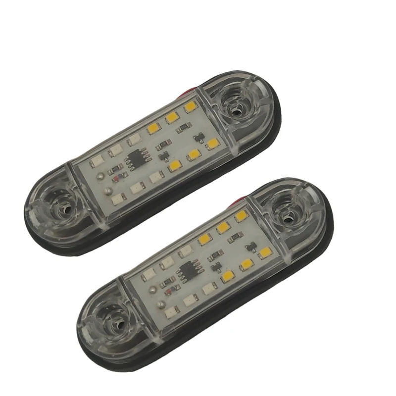 چراغ فدرالی فلاشر مدل 12v_202RY بسته دو عددی 