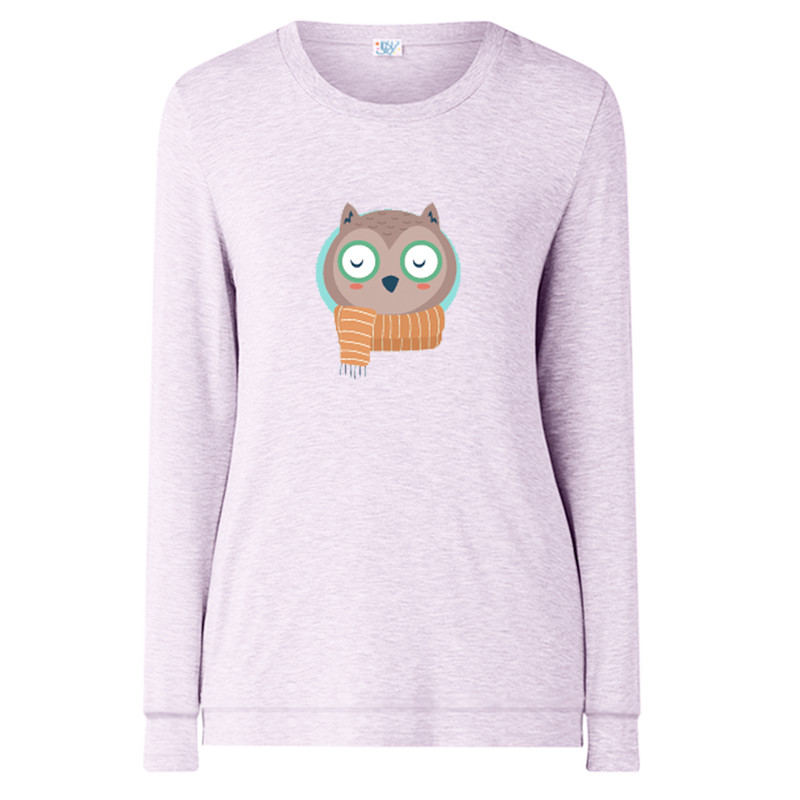 ست تی شرت و شلوار زنانه نیل کوک مدل Lilac-LWZ