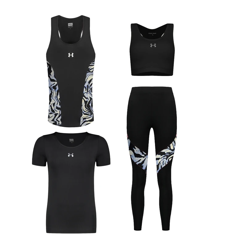 ست چهار تکه لباس ورزشی زنانه مدل 1801-8101-7101-1401