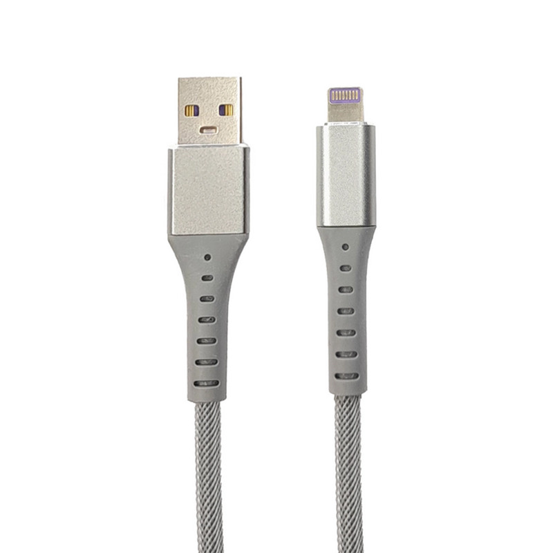 کابل تبدیل USB به لایتنینگ تی ان کا مدل برزنتی طول 1 متر