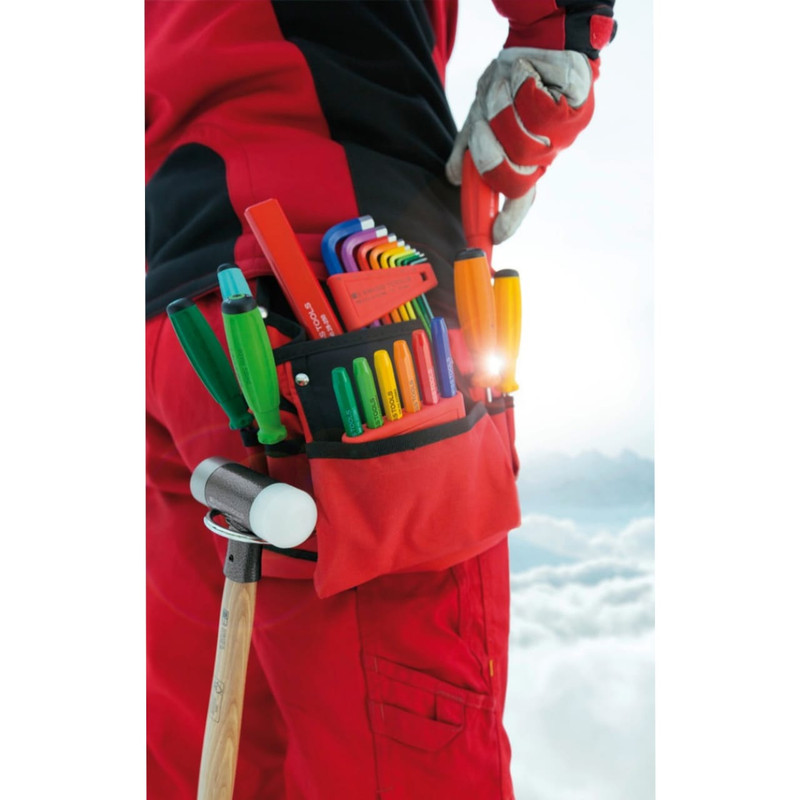 قلم ساختمانی سوئیس تولز مدل بیضی نوک تخت کد PB 800.28-200