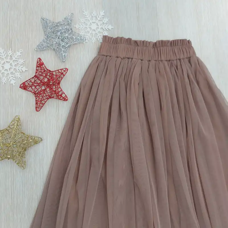 دامن چین‌دار زنانه مدل توری