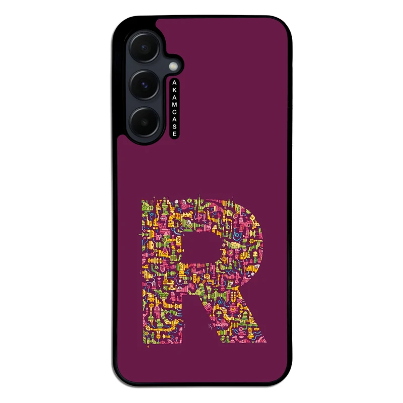 کاور آکام مدل AMC-WSGA55-ALPHADOODLEBET-18 مناسب برای گوشی موبایل سامسونگ Galaxy A55