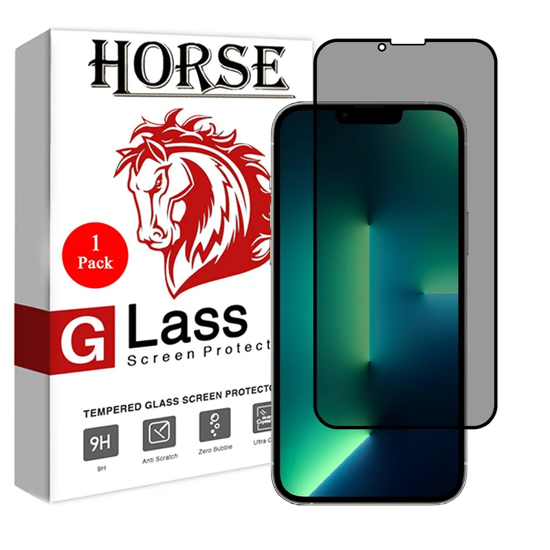 محافظ صفحه نمایش حریم شخصی هورس مدل PRF-H مناسب برای گوشی موبایل اپل iPhone 13 Pro