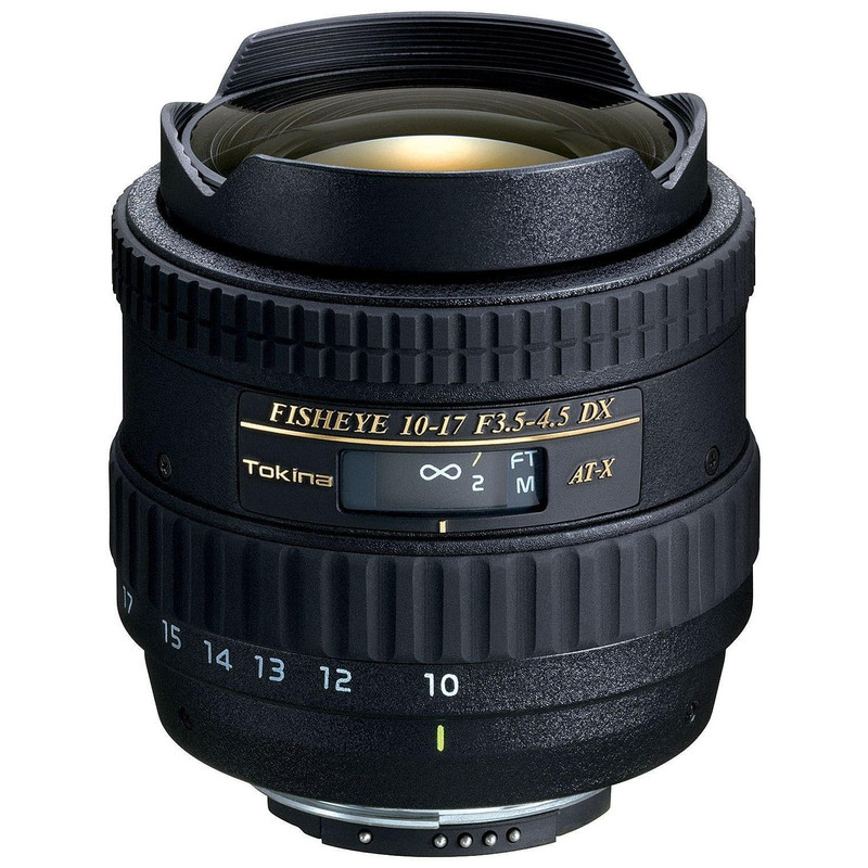 لنز دوربین توکینا 17-10 F/3.5-4.5 DX Auotofocus Fisheye For Canon