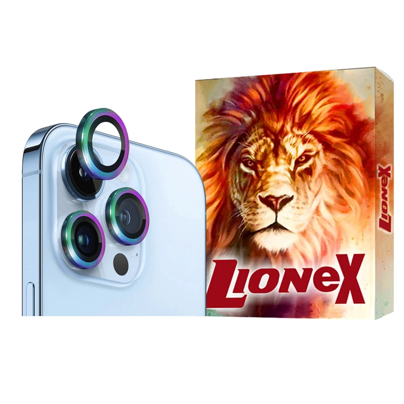 محافظ لنز دوربین لایونکس  مدل RINGLIO مناسب برای گوشی موبایل اپل iPhone 13 Pro