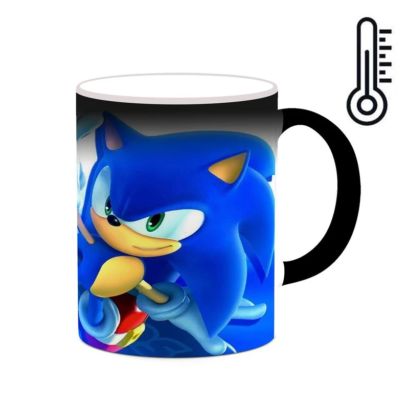 ماگ حرارتی کاکتی مدل بازی سونیک Sonic The Hedgehog کد mgh30224