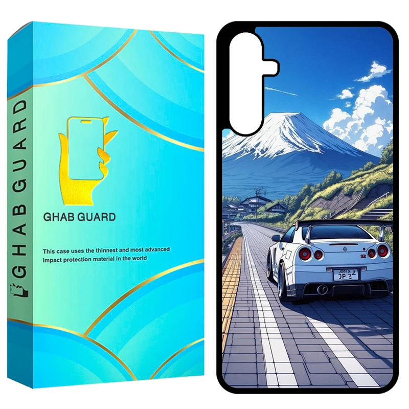 کاور قاب گارد طرح ماشین مدل GCHPA24 مناسب برای گوشی موبایل سامسونگ Galaxy A24 4G