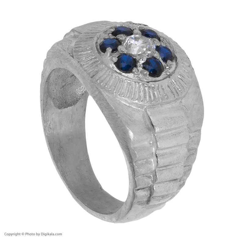 انگشتر نقره مردانه کد 001