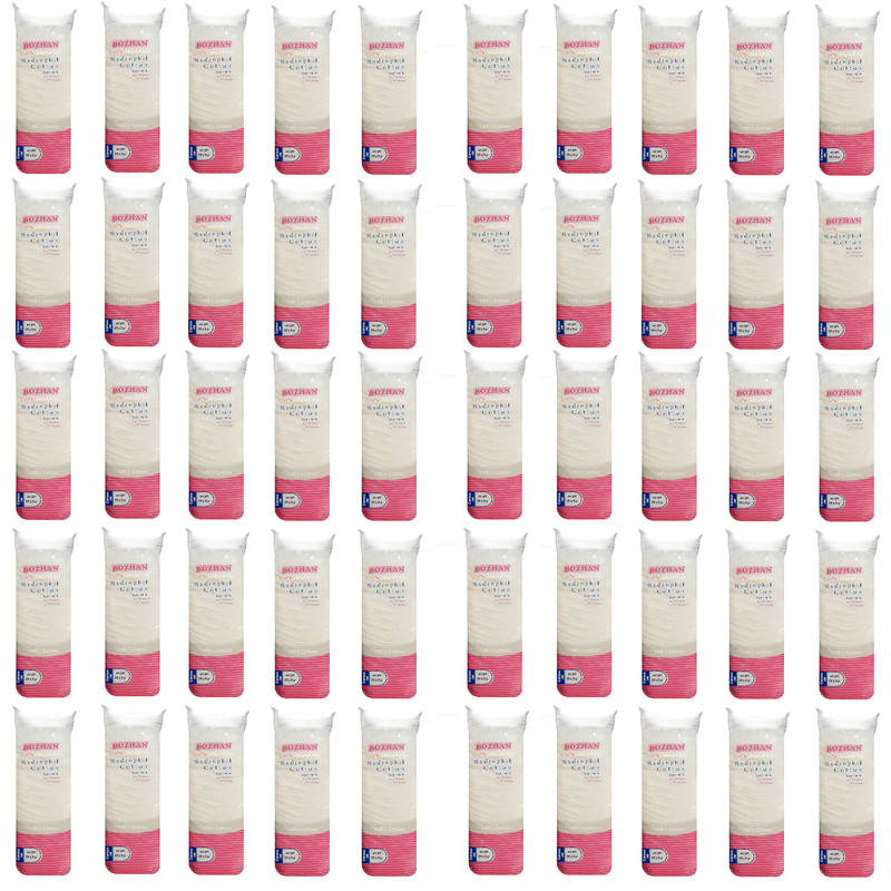 پنبه هیدروفیل بوژان مدل 27002-50 وزن 50 گرم مجموعه 50 عددی