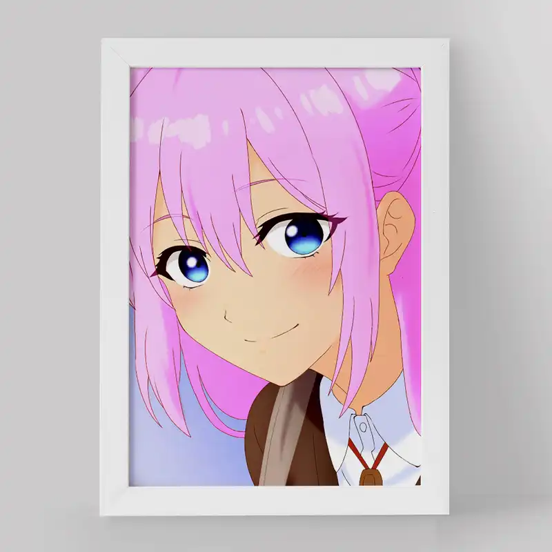 تابلو خندالو مدل شیکیموری سان انیمه شیکیموری کد 15869