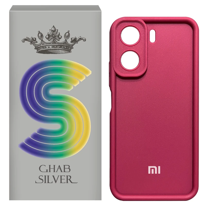 کاور قاب سیلور مدل سالیدکالر مناسب برای گوشی موبایل شیائومی Redmi 13C / Poco C65