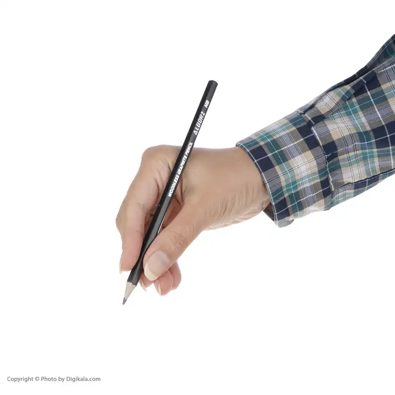 مداد مشکی البرز کد gp-1 بسته 12 عددی