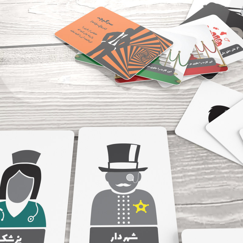 بازی فکری مدل کارت مافیا BLK مجموعه 3 عددی