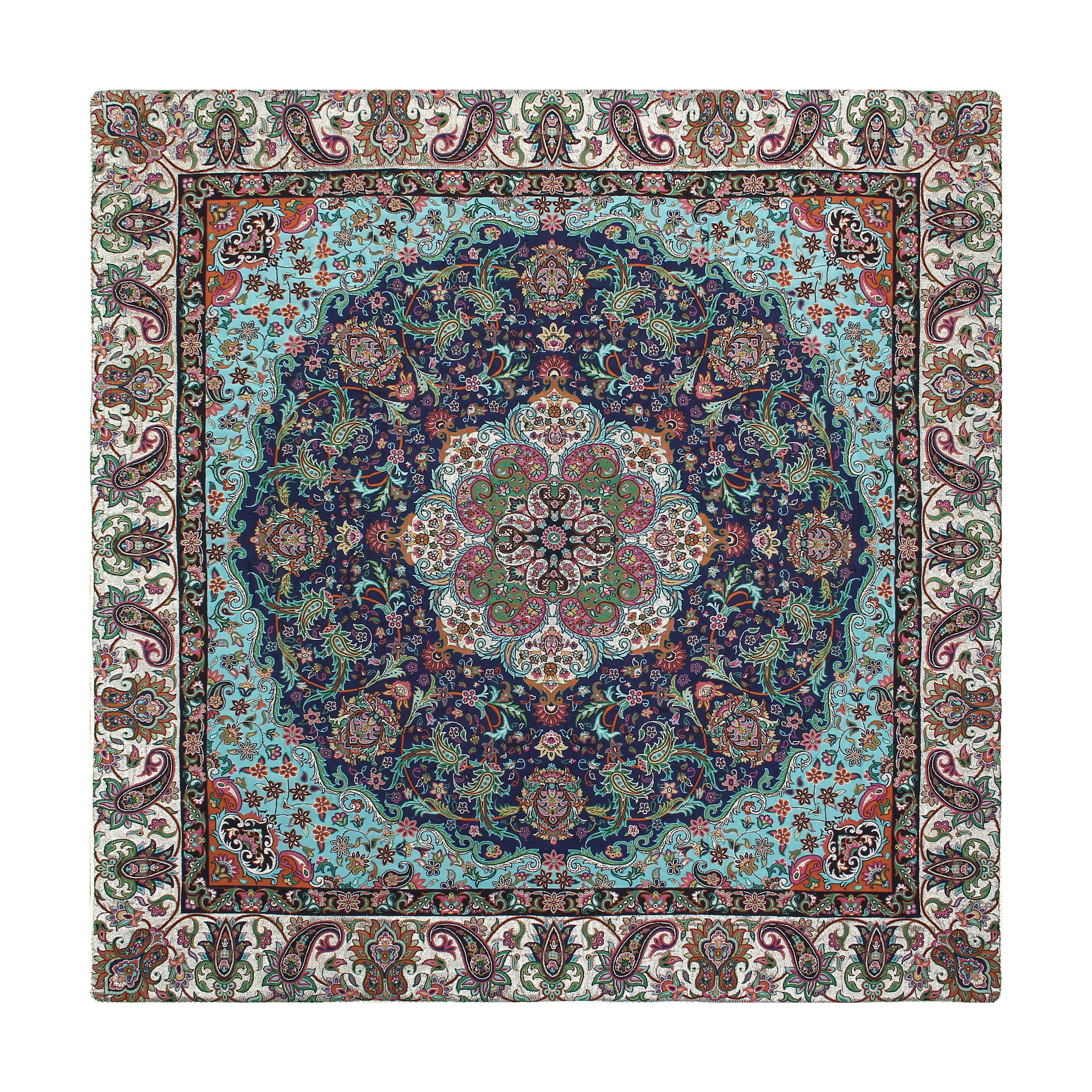 رومیزی ترمه مدل یاس کد Ys-10078