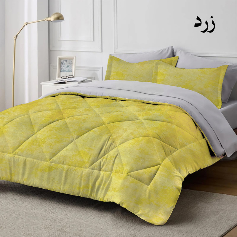 سرویس روتختی نوپه هوم مدل مخمل پتینه 1028  دو نفره 6 تکه
