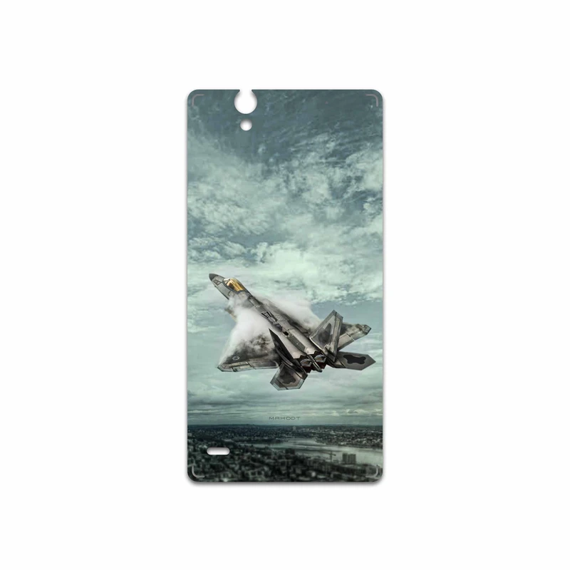 برچسب پوششی ماهوت مدل F-22 Raptor مناسب برای گوشی موبایل سونی Xperia C4