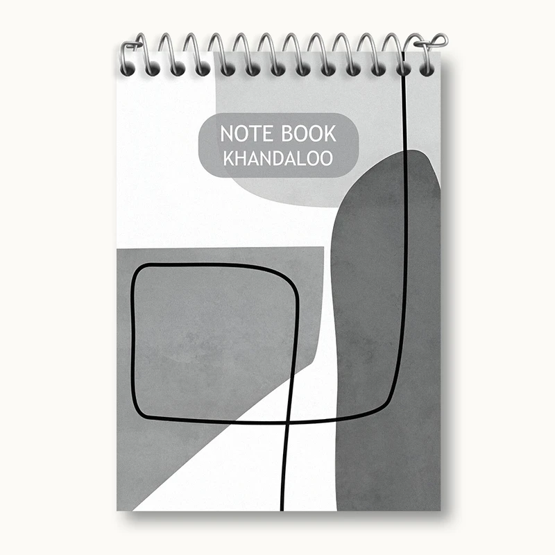 دفتر یادداشت 50 برگ خندالو طرح مینیمال کد N2738