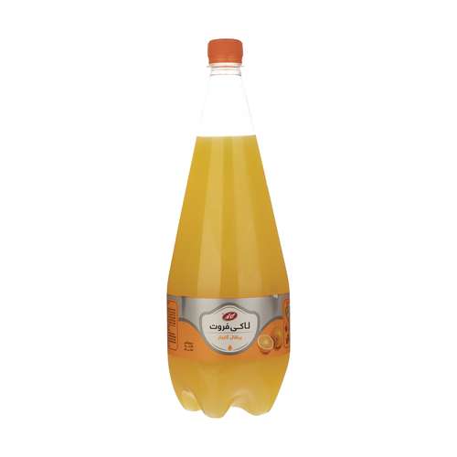نوشیدنی پرتقال گاز دار لاکی فروت کاله - 1500 میلی لیتر