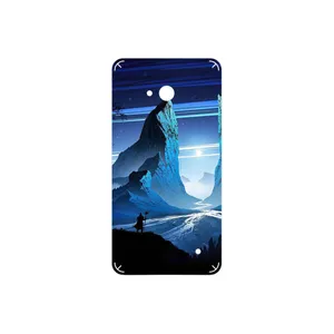 MAHOOT Blue Mountains Digital Art Cover Sticker for Microsoft Lumia 640