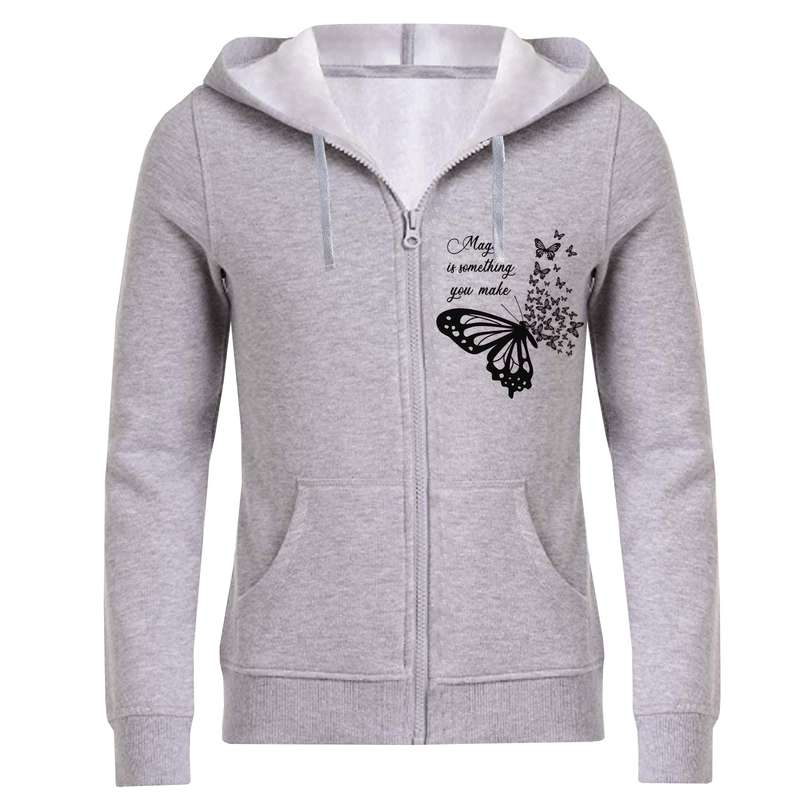 سویشرت زنانه مدل پروانه کد F91