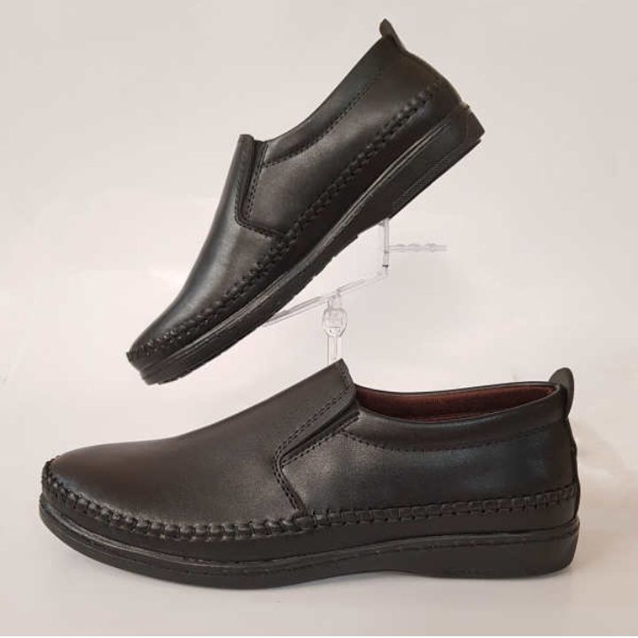 کفش مردانه مدل دوختی کد T.a.j رنگ مشکی -  - 2