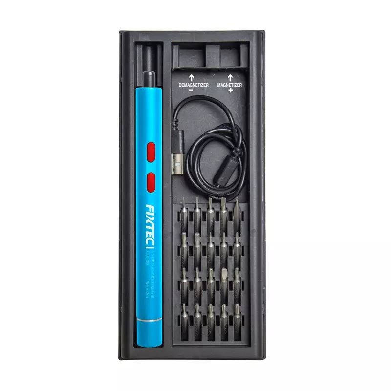 پیچ گوشتی شارژی فیکس تک مدل FSD036L04 مجموعه 21 عددی
