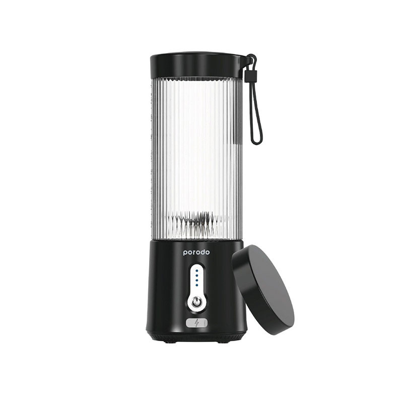 شیکر قابل حمل مدل LIFESTYLE portable Blender with extra Botton lid 4PD-LFST017-BK
