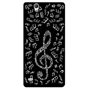 Megafone Musical Note 1370 Cover For Sony Xperia C4