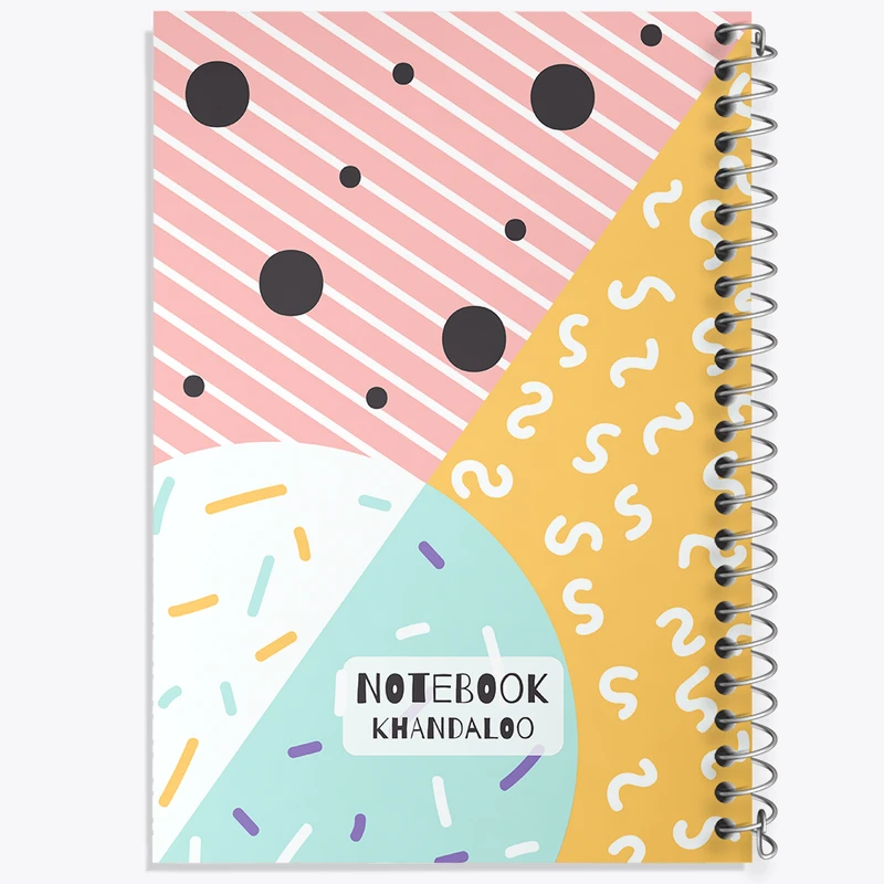 دفتر لیست خرید 50 برگ خندالو طرح فانتزی کد N1538