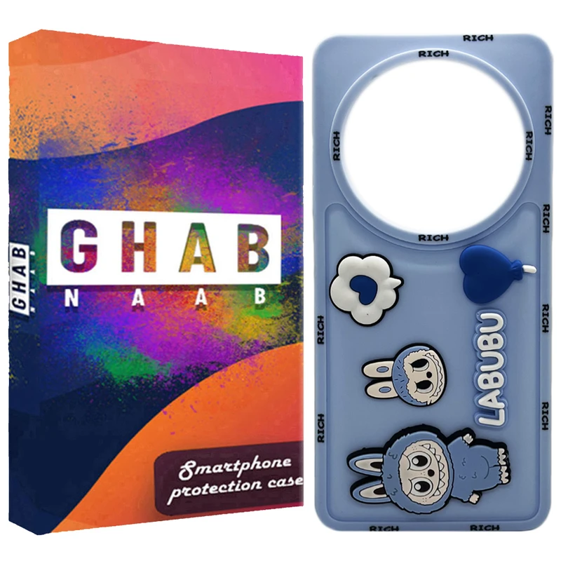 کاور قاب ناب طرح فانتزی دخترانه مدل Labubu مناسب برای گوشی موبایل شیائومی Redmi A4