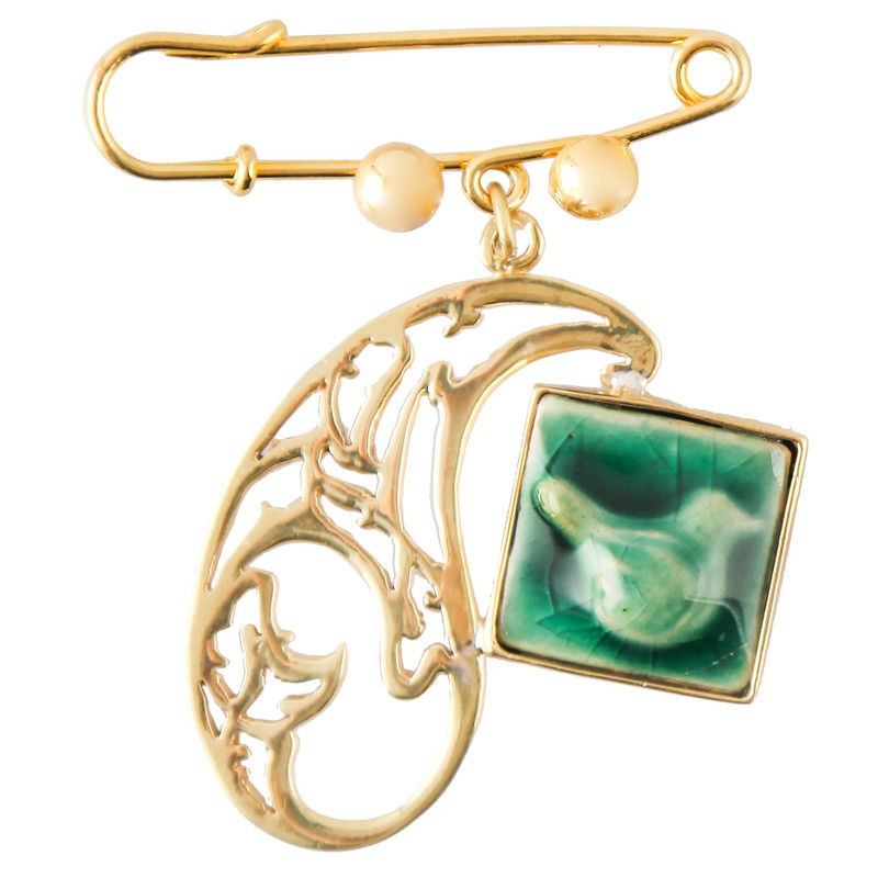 سنجاق سینه گالری ایران تاج طرح پرنده کد 245018 تک سایز سنجاق سینه گالری ایران تاج طرح پرنده کد 245018 تک سایز