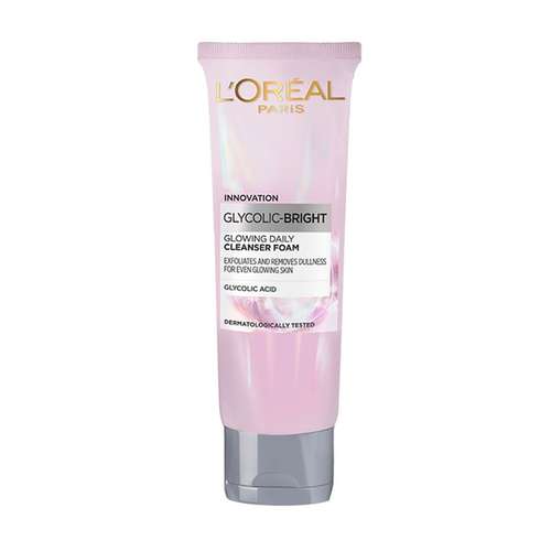 فوم شستشوی صورت لورآل مدل Glycolic حجم 100 میلی لیتر