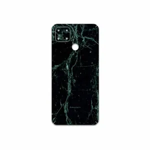 MAHOOT Graphite-Green-Marble Cover Sticker for Realme C25s