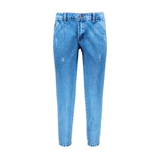 شلوار جین زنانه ویتالیت مدل مام فیت رنگ آبی روشن