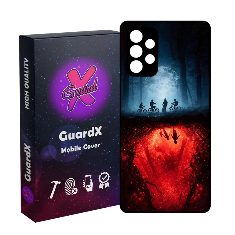 کاور گارد ایکس طرح Stranger Things مدل 10902 مناسب برای گوشی موبایل سامسونگ Galaxy A52/A52S