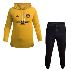 ست تی شرت کلاه دار و شلوار مردانه مدل منچستر کد 6532