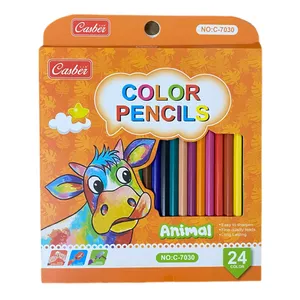 مداد رنگی 24 رنگ کاسبر انیمال کد 20