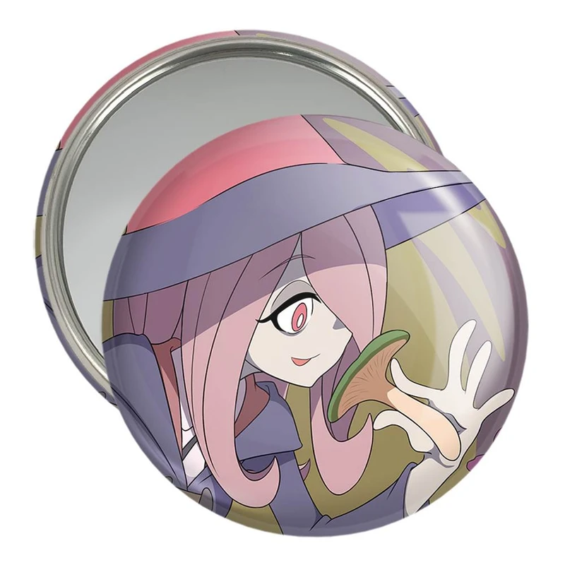 آینه جیبی خندالو مدل سوسی انیمه Little Witch Academia  کد 22843