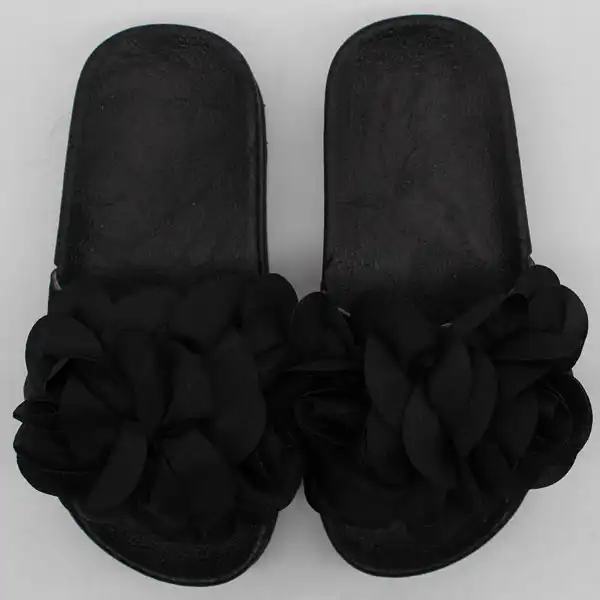 دمپایی دخترانه نیکتا مدل 305-2GOL-BK