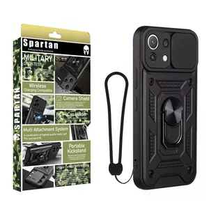 Spartan Defender Armor Strap Cover For Xiaomi Mi 11 Lite 4G / Mi 11 Lite 5G / 11 Lite 5G NE